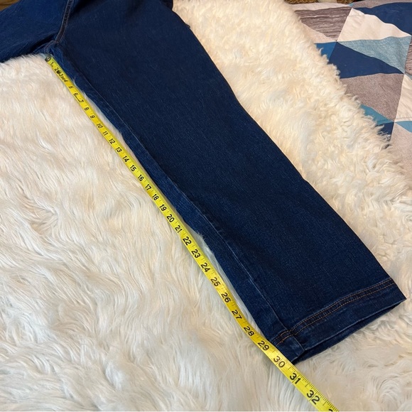 Silvert’s Open Back Adaptive Wheelchair Pull On Denim Jeans Pants Women’s Sz XL - Picture 14 of 16